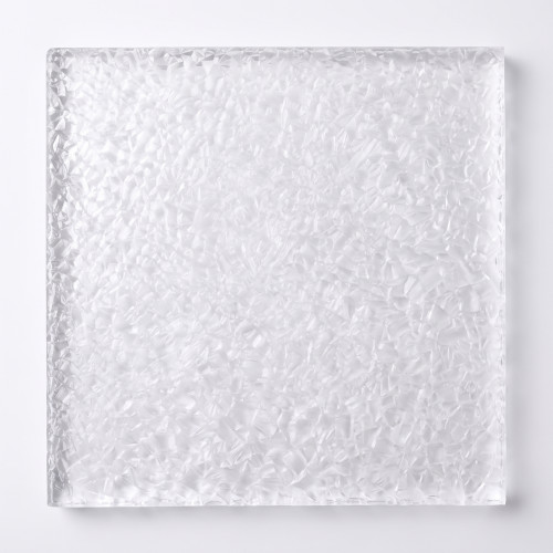 Полистирол прозрачный (2x1200x1800мм рифл. "колотый лед")