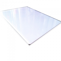 Полистирол ударопрочный опал HIPS, Gebau 1500x3000 мм, толщина 1 мм